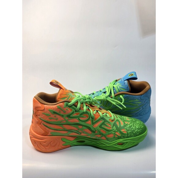 Puma Teenage Mutant Ninja Turtles x MB.04 Leonardo & Michelangelo LAMELO Size 9